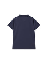 レーシングピケポロシャツ (NAVY)
