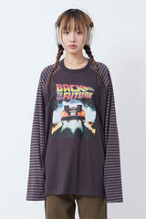 Future raglan stripe over long sleeve