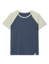 スター コントラスト ラグラン Tシャツ(NAVY)