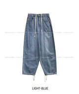 ロッキービッグワイドストラップバルーンデニム