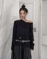 Flower stud belt