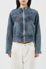 (W) Land Denim Jacket
