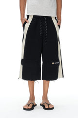 Distressed Workwear Cargo Shorts