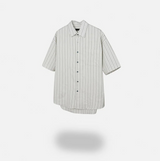 [S/S] マルチストライプハーフシャツ(2color)