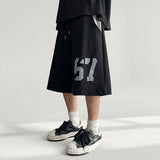 Miles Banding Coloring Number Sweat Bermuda Pants (3 colors)