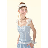 [GirlyFancyClub] Ballet Sporty Sleeveless Tank Top