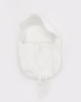 Mooh punching Lace Ribbon Cotton Bag