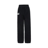 13DE MARZO Embroidered Plush Pants