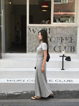 [MADE] Maxi-Striped Long Skirt