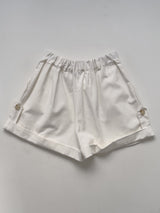 Pleated Cabra Shorts