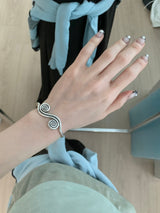 Ethnic small@spiral bangle