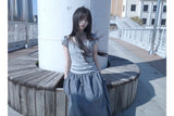 hazel scarf tee