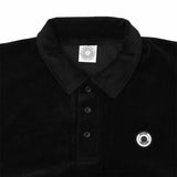 EXAMPLE MINI ROUND LOGO PATCH VELVET POLO SHIRT