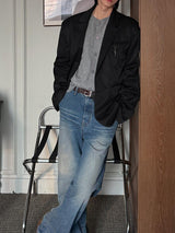 3 TAP Key Slider Zipper Jacket (2color)