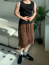 Point Rivet Bermuda Pants