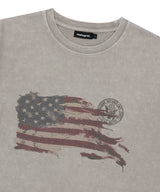 WASHED FLAG TEE