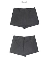 [ベルトセット] リコミニスカートパンツ (3colors)