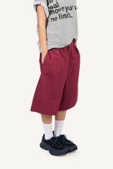 Fold Tuck Bermuda Pants