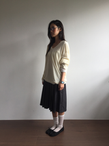 Cinnamon Summer V-neck Knit (6color)