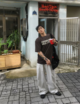 No.1348 ベーシックワンタックワイドスラックス (3color)