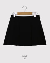 [SHOPPERMADE] プレッピースタイルプリーツミニスカート (2カラー)