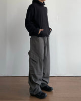 Winter Nylon Cargo Pants