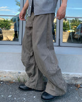 Incision Curved Balloon Pants