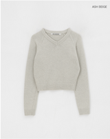 [MADE] STENNE V-NECK KNIT 50% WOOL