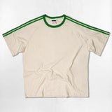 ユージュアル 2ライン トラック Tシャツ - 4カラー