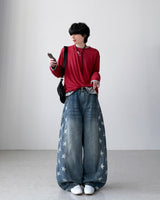 Okai Star Balloon Denim
