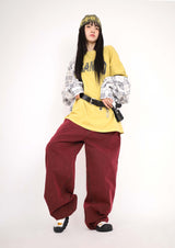 Bold Hue wide jeans