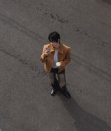 ハイントブーツカットデニムパンツ