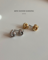 ミニデニッシュピアス (2 color)