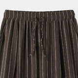 Bonnell Crinkle Stripe Wide Pants
