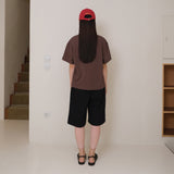 Brown Basic T-Shirt