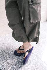 Vintage Military Capri Cargo Pants (Washed Beige)
