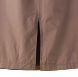 BASIC SAFARI POLY SKIRT (BROWN)