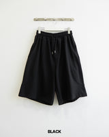 Curved Bermuda Sweatpants