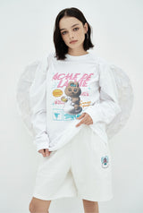 25SS オパンチュウサギズリーショートパンツ ホワイト