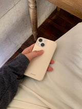 yeowhi 단색 하드폰케이스 (soft yellow)