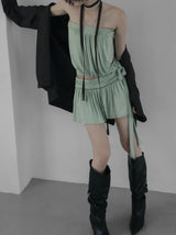 Whiz Shirring Skirt