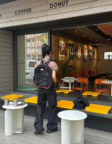 ストリングジッパーカーゴワイドパンツ