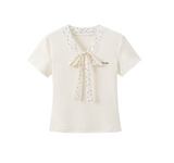 Roselle Dot Scarf Tee