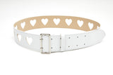 HEART BELT / WHITE