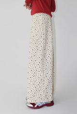 STAR BACK SLIT SKIRT