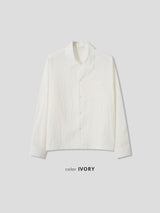 Le Cropped Shirt (3color)