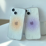 Orange_Baby Rabbit Pattern Phone Case