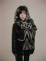  Zebra muffler (2color)