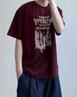 Weaver Printing Oversized Half Sleeve Tee