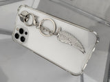Celestial Feather Keychain